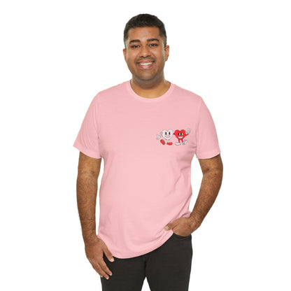 Oh So True Love Heart Rate Retro T Shirt - US