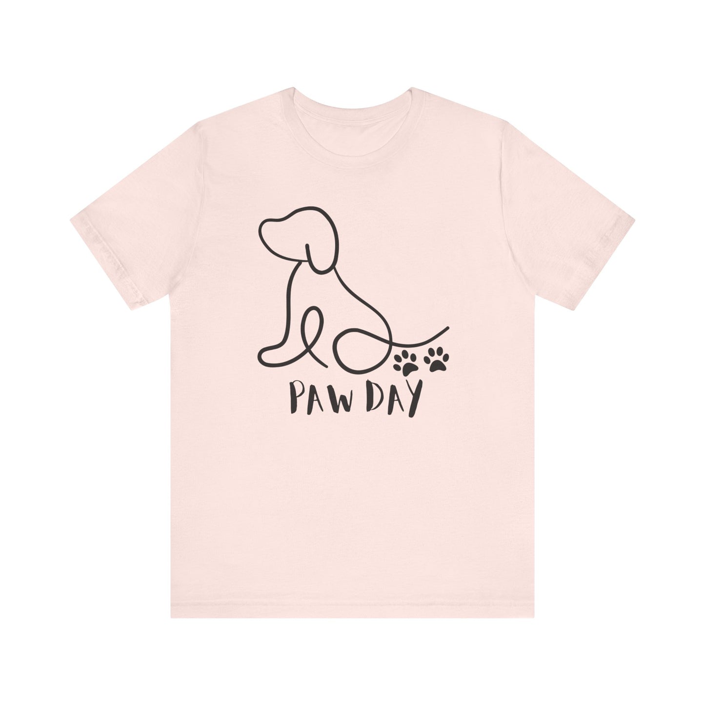 Cute Pet Dog Black Print T Shirt - UK