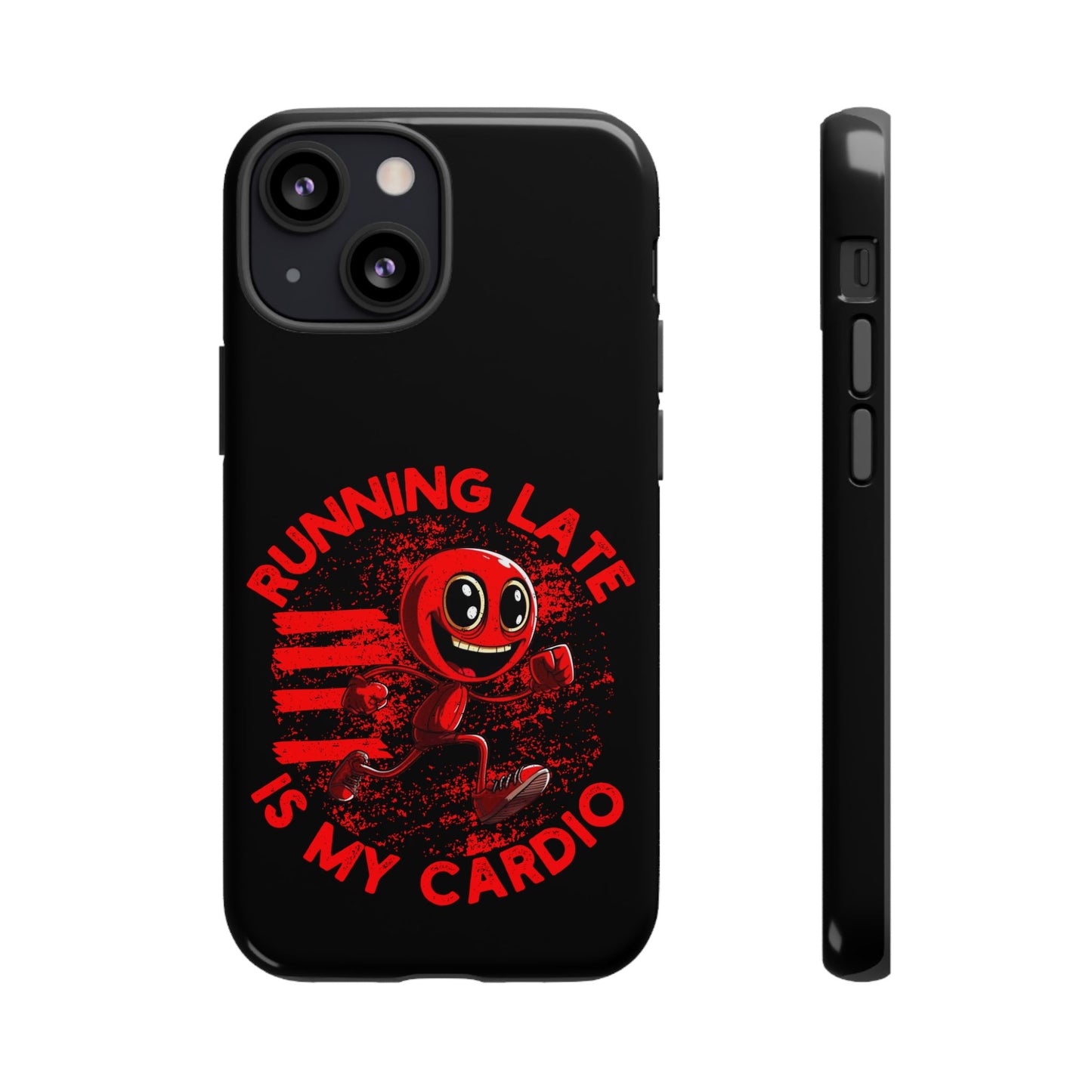 The Running Man Speed Meme Funny Cartoon Phone Case iPhone Pixel Samsung