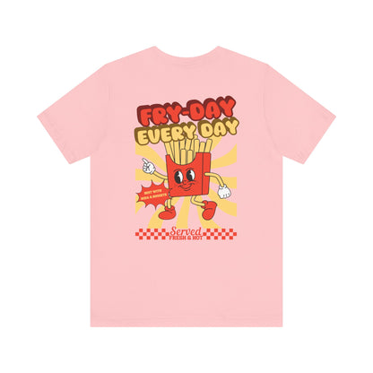 Retro Chicken Nuggets Chips Club Soda Machine Drink T Shirt - US