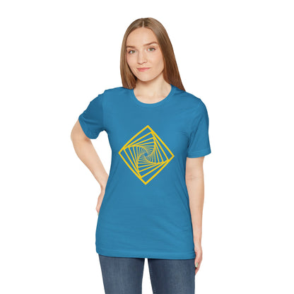 Squareup Cubism Movement 2D Shapes With 4 Sides T Shirt - US