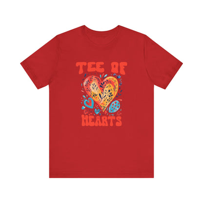 Tee Of Hearts Abstract Art T Shirt - US