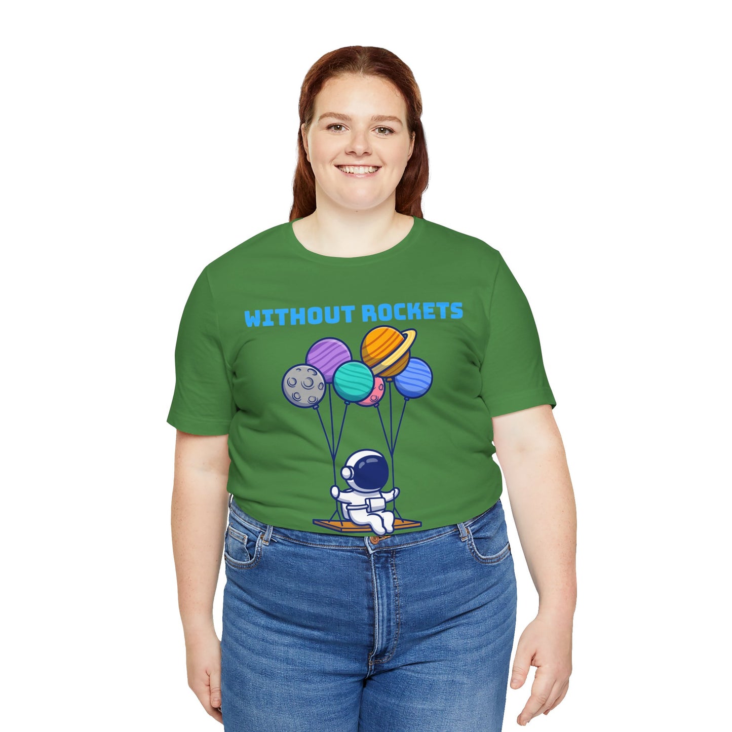 Funny Science Balloon Meme Astronaut Rocket T Shirt - UK