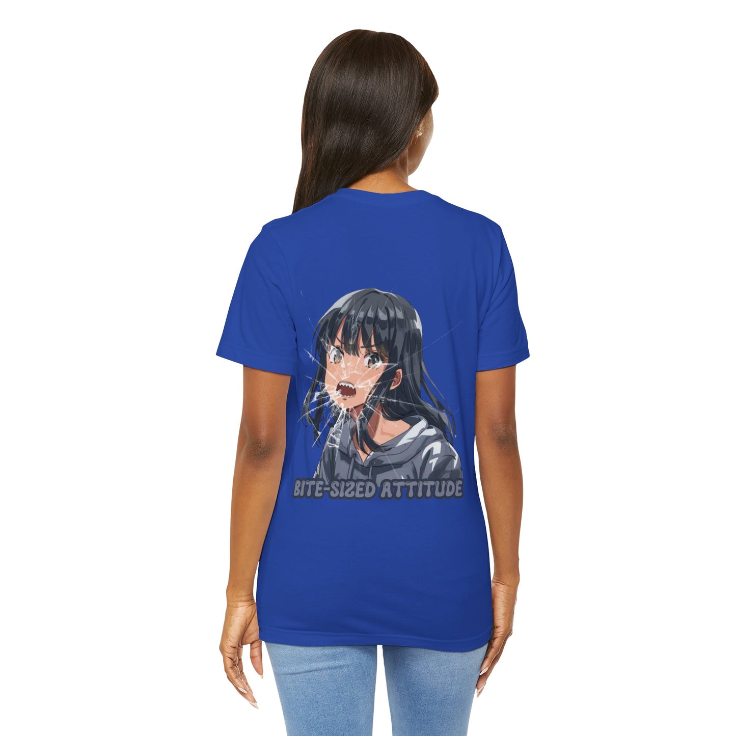 Angry Cute Girl Anime Demon Slayer T Shirt - UK