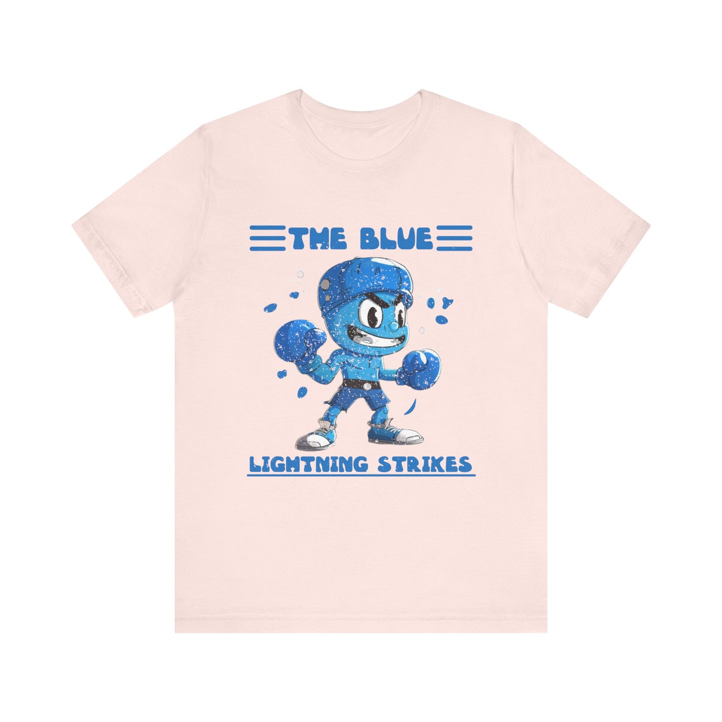 Fight Tonight My Sky Blue Lightning Fast Boxer Gloves T Shirt - UK