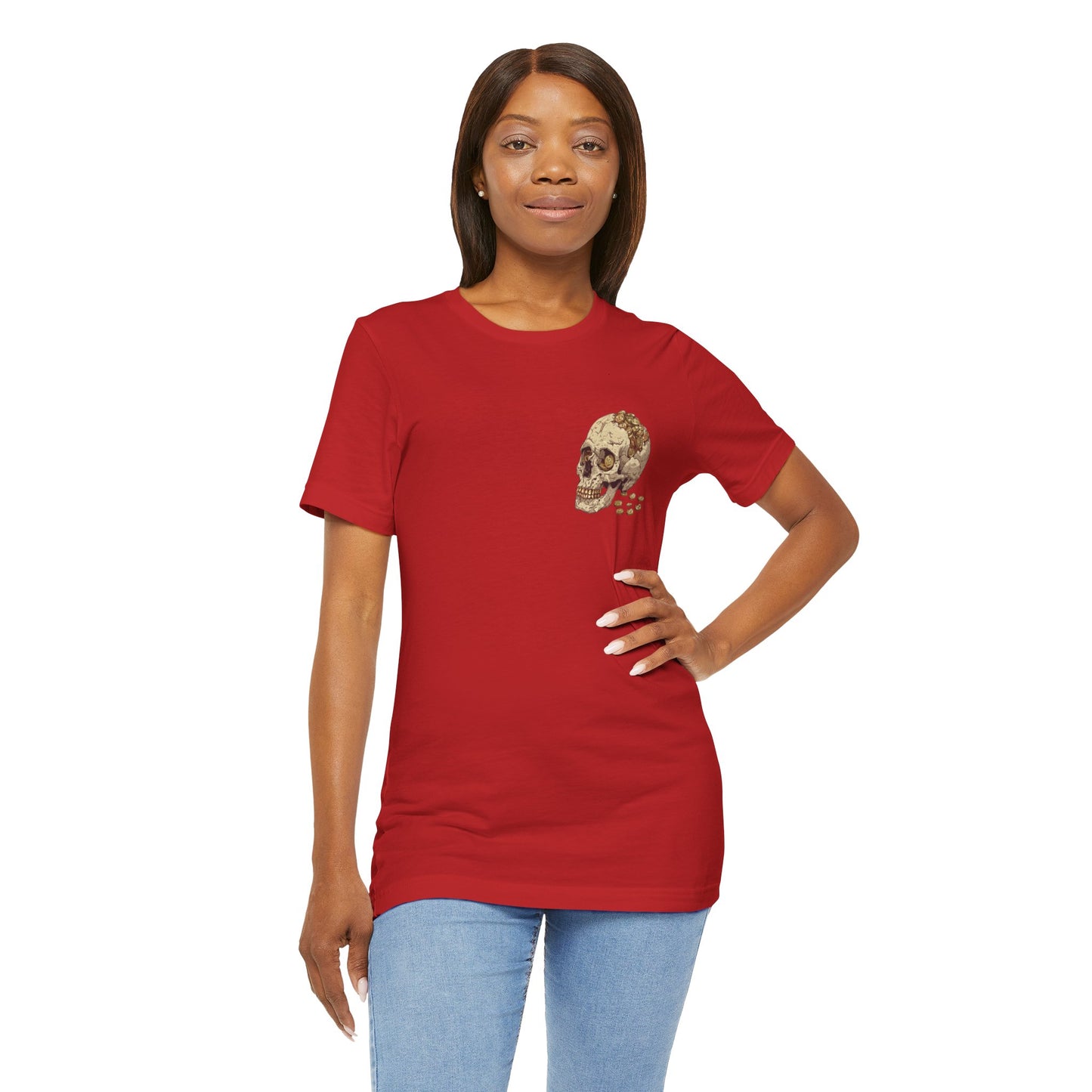 Cranium Skull Human Skeleton Bones And All Cartoon T Shirt - US