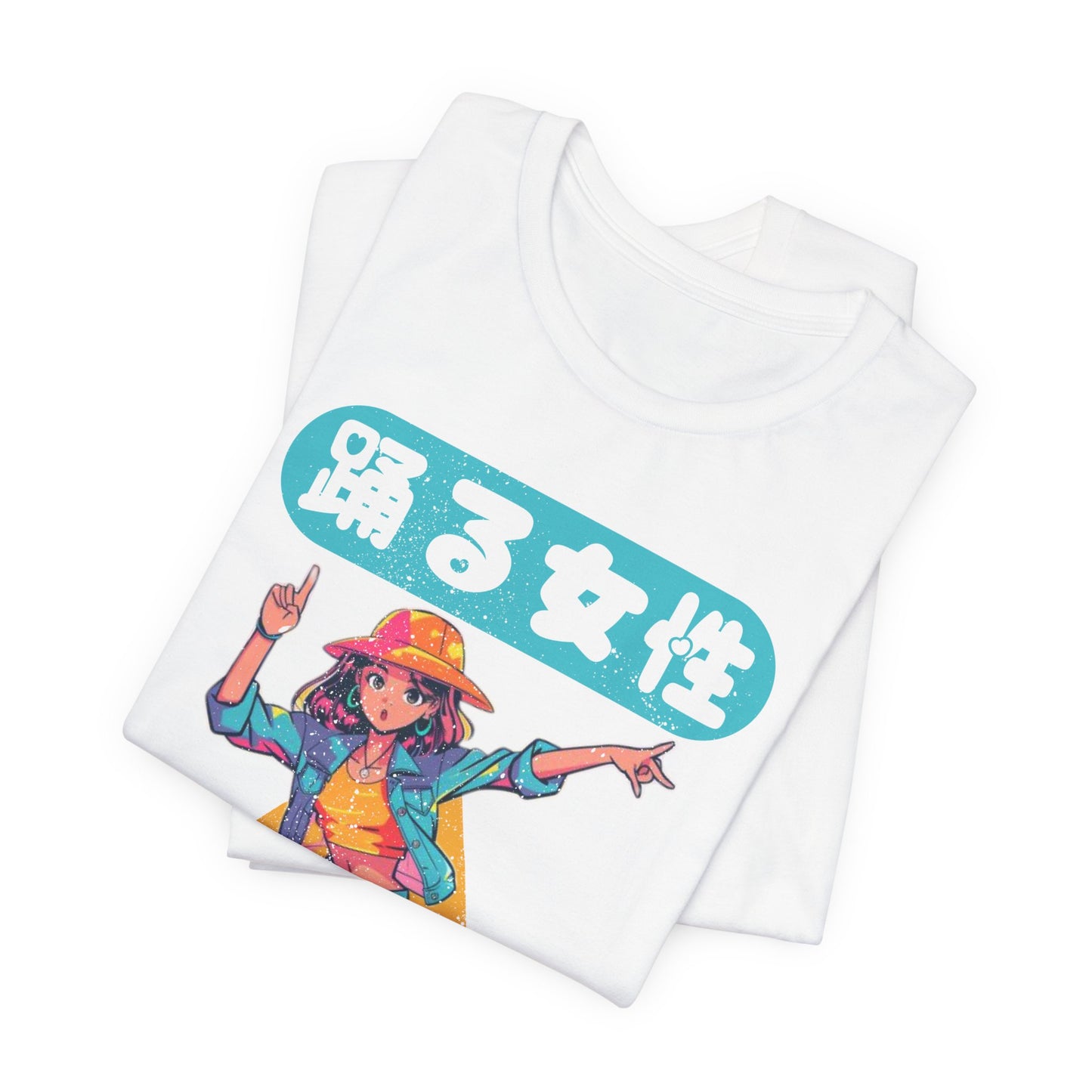 Funny Dancing Anime Woman T Shirt - US