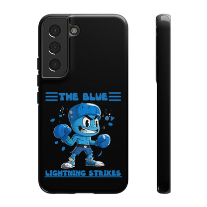 Fight Tonight My Sky Blue Lightning Fast Boxer Gloves Phone Case iPhone Pixel Samsung