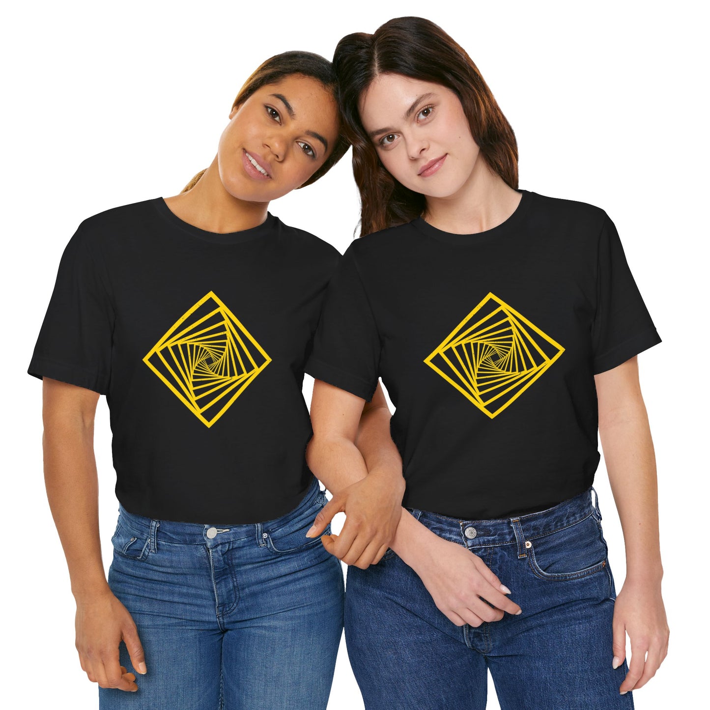 Squareup Cubism Movement 2D Shapes With 4 Sides T Shirt - US