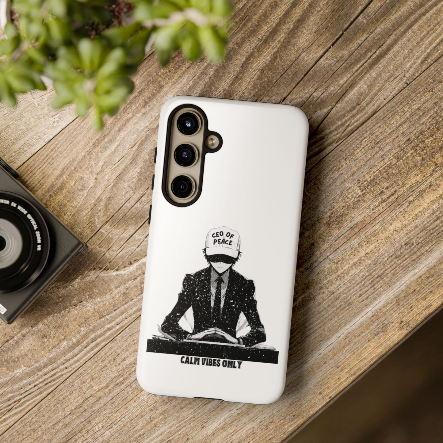 Cool Anime Cartoon Boss Leader Phone Case, iPhone, Pixel, Samsung