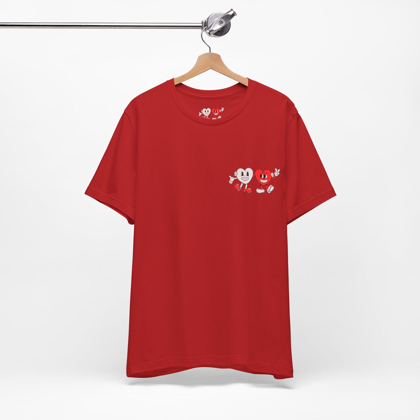 Oh So True Love Heart Rate Retro T Shirt - UK