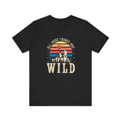 Mountain Biking Things In The Wild T Shirt - US