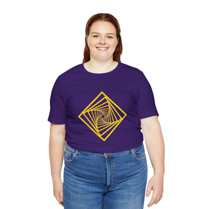 Squareup Cubism Movement 2D Shapes With 4 Sides T Shirt - UK