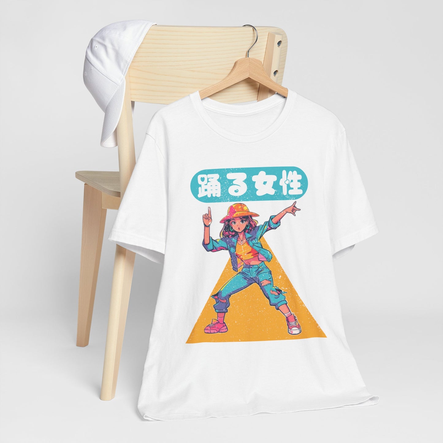 Funny Dancing Anime Woman T Shirt - US