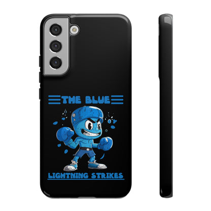 Fight Tonight My Sky Blue Lightning Fast Boxer Gloves Phone Case iPhone Pixel Samsung